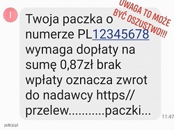 NIE KLIKAJ W NIEZNANE LINKI. UWAŻAJ NA TO, CO PRZYCHODZI W WIADOMOŚCIACH SMS [FILM]