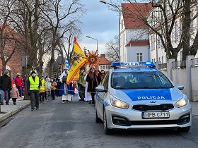 ŚREDZCY MUNDUROWI ZABEZPIECZYLI ORSZAK TRZECH KRÓLI