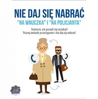 Napis &quot;nie daj się nabrać&quot;