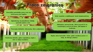 WAKACJE + PRACA ZA GRANICĄ = HANDEL LUDŹMI? - NIE! - ZADBAJ O SWOJE BEZPIECZEŃSTWO!