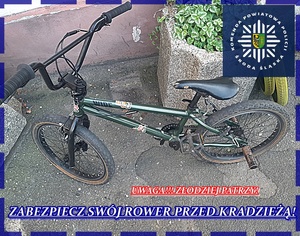 ŚREDZKA POLICJA APELUJE - ZABEZPIECZ SWÓJ ROWER PRZED KRADZIEŻĄ!
