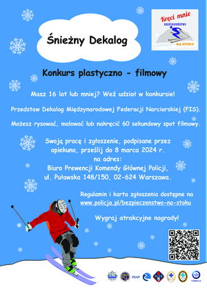 KONKURS PLASTYCZNO-FILMOWY „ŚNIEŻNY DEKALOG”