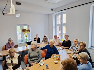 Średzcy mundurowi na spotkaniu z seniorami