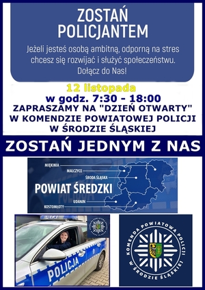 Zapraszamy na dzień otwarty w średzkiej komendzie