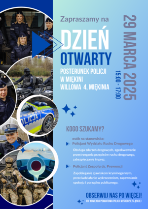 Już jutro dzień otwarty w Posterunku Policji w Miękini
