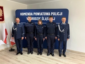 Trzech funkcjonariuszy zasiliło szeregi średzkiej jednostki