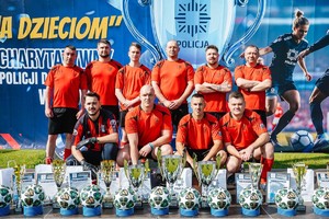 Średzcy policjanci zagrali w szczytnym celu – udział w turnieju charytatywnym na rzecz córki byłego funkcjonariusza
