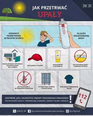 Wysokie temperatury na zewnątrz! - Pamiętaj o odpowiednim przygotowaniu