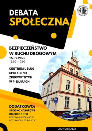Zapraszamy do udziału w debacie społecznej