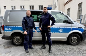 Policjanci pomogli mężczyźnie znajdującemu się w kryzysie