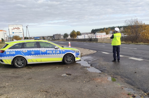 Policyjna akcja „Prędkość” na drogach powiatu średzkiego