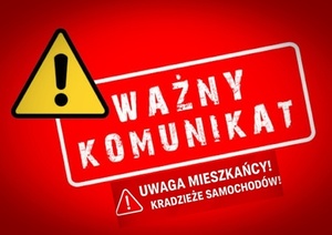Średzcy policjanci apelują! Uwaga na kradzieże samochodów!