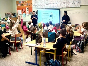 Razem dla bezpieczeństwa najmłodszych: Policja i KRUS w Szkole Podstawowej w Ciechowie