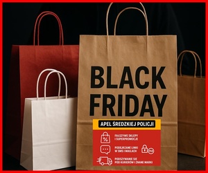 Średzcy Policjanci apelują: Uważaj na Black Friday! Nie daj się zwieść niskiej cenie