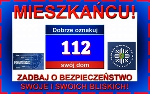 Oznacz swoją posesję - pomóż służbom dojechać na czas