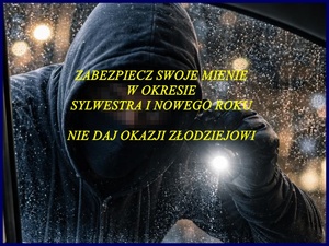 Sylwester poza domem? Sprawdź jak zabezpieczyć swoje mienie