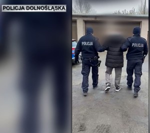 Policjanci ze Środy Śląskiej zatrzymali 26-letniego obywatela Kazachstanu, który na terenie Mazowsza dokonał rozboju z użyciem niebezpiecznego narzędzia