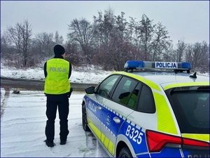 Uwaga ślisko! Policja apeluje do kierowców o ostrożność!
