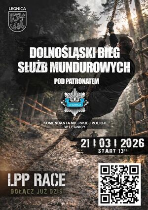 Legnicki Bieg Służb Mundurowych- 21.03.2026r.