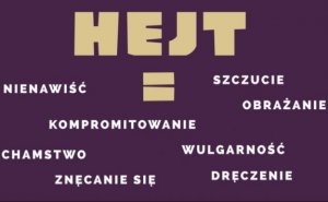 Słowa ranią – hejt w sieci to realna przemoc