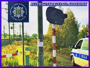 Trwają działania „Bezpieczny przejazd kolejowy”
