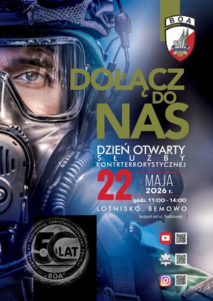 Dołącz do nas! Dzień Otwarty Służby Kontrterrorystycznej – 22 maja 2026 r.
